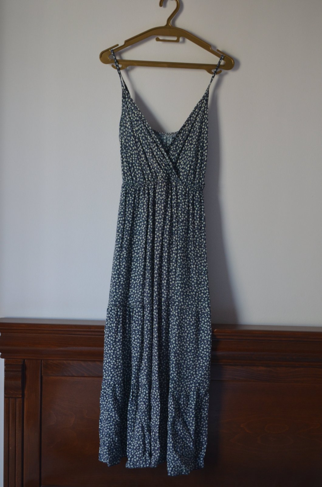 Robe longue d'été fleurie