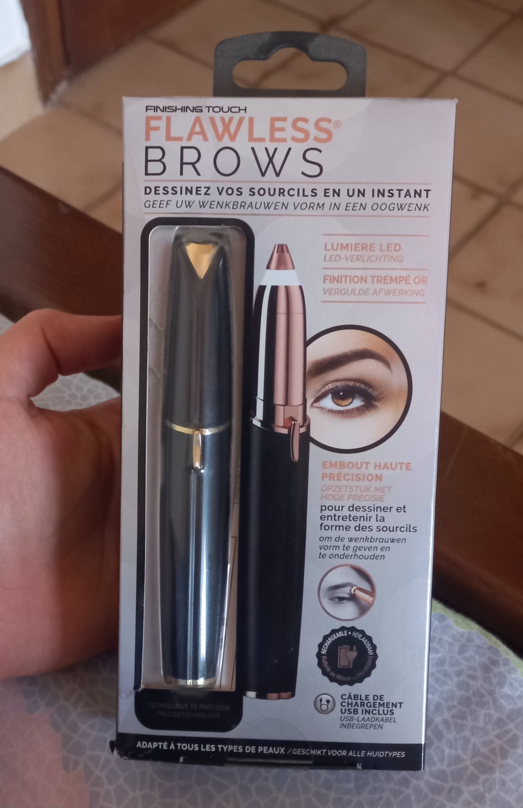 Épilateur Sourcils de Précision