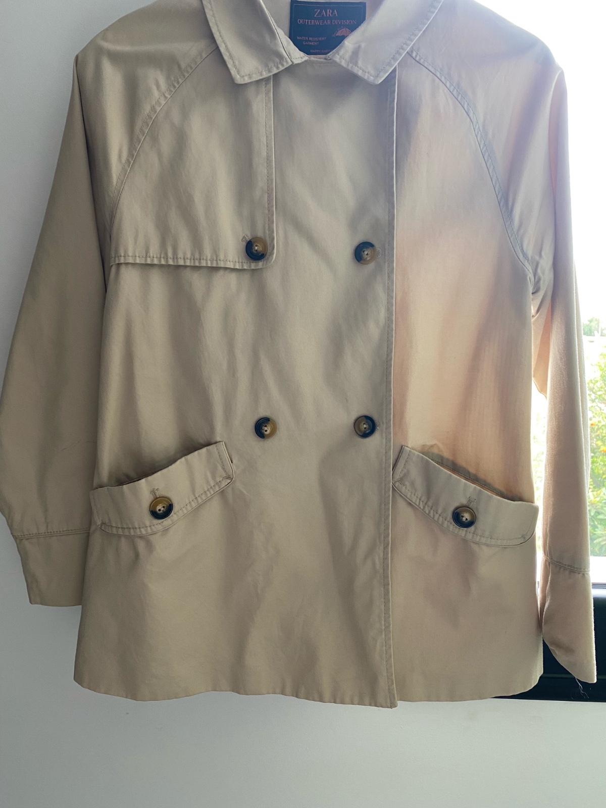 Veste beige zara