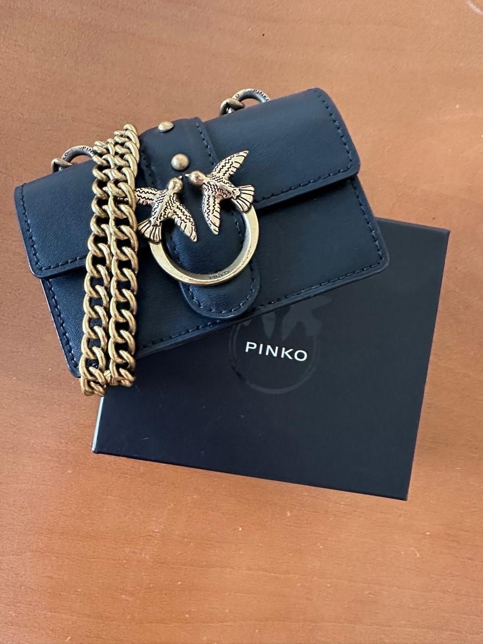Sac pinko micro noir