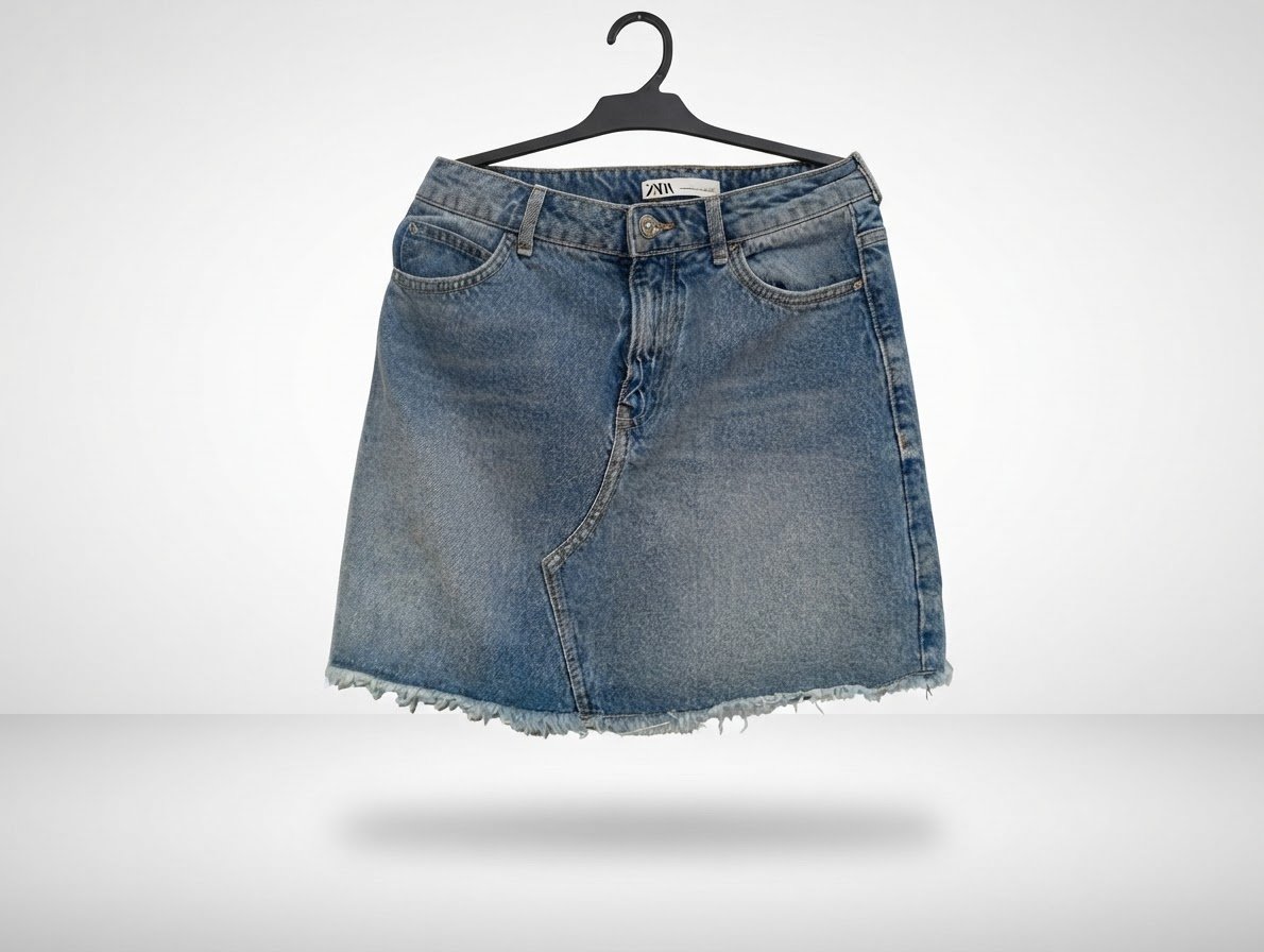 Jupe courte zara jean