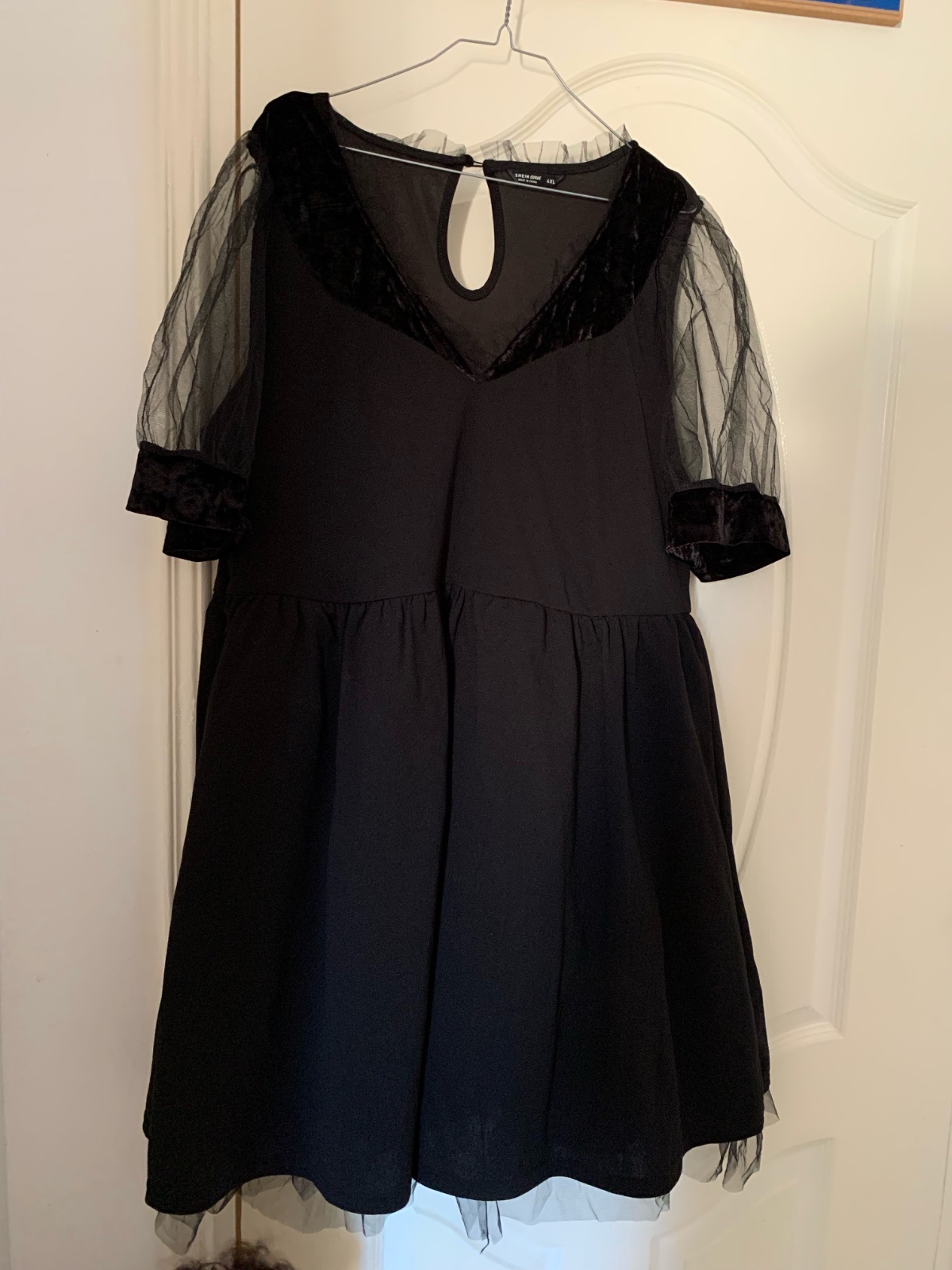 Robe shein grande taille 🖤🖤🖤