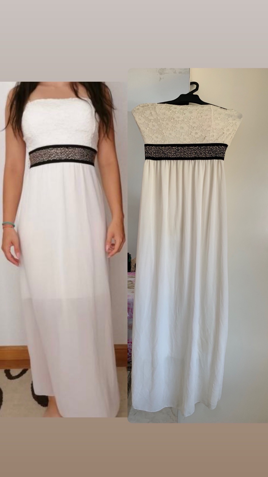 Robe bustier blanche taille 38 🤍🤍