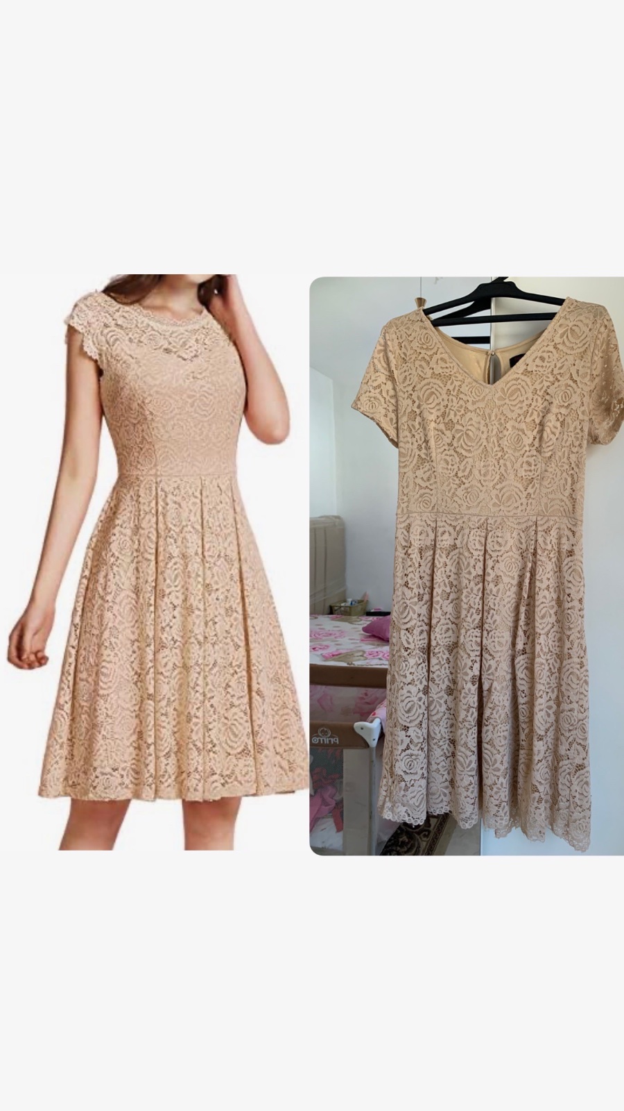 Robe beige taille L 😍😍