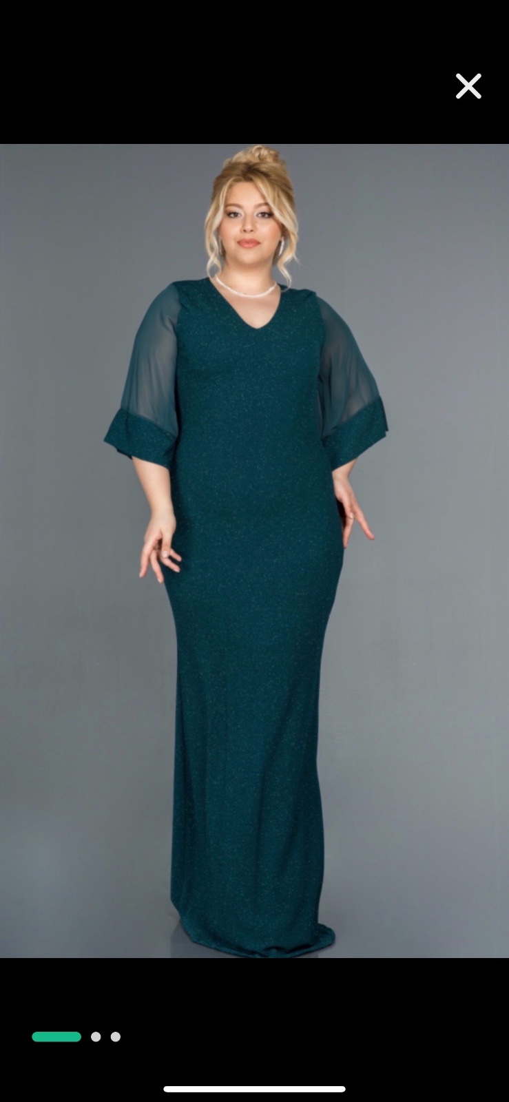 Robe verte moulante taille xl💚💚💚