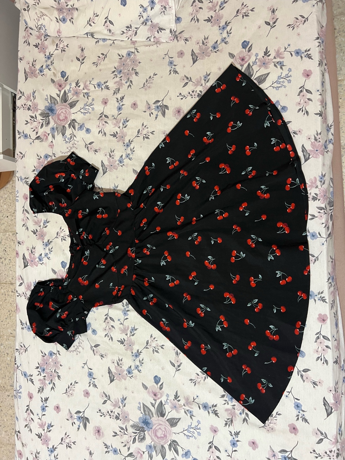 Robe d'été à motif cerise 🍒