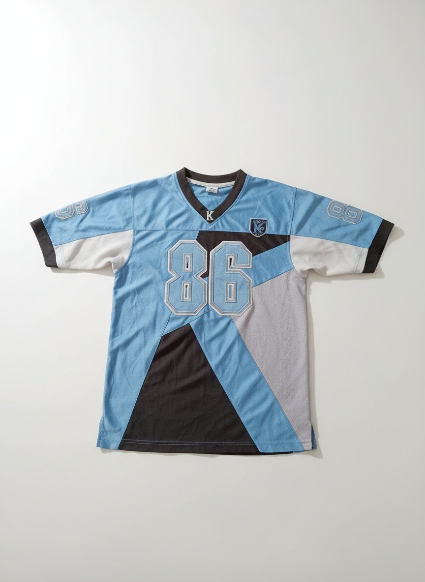 Maillot de sport de style jersey avec le numéro 86
