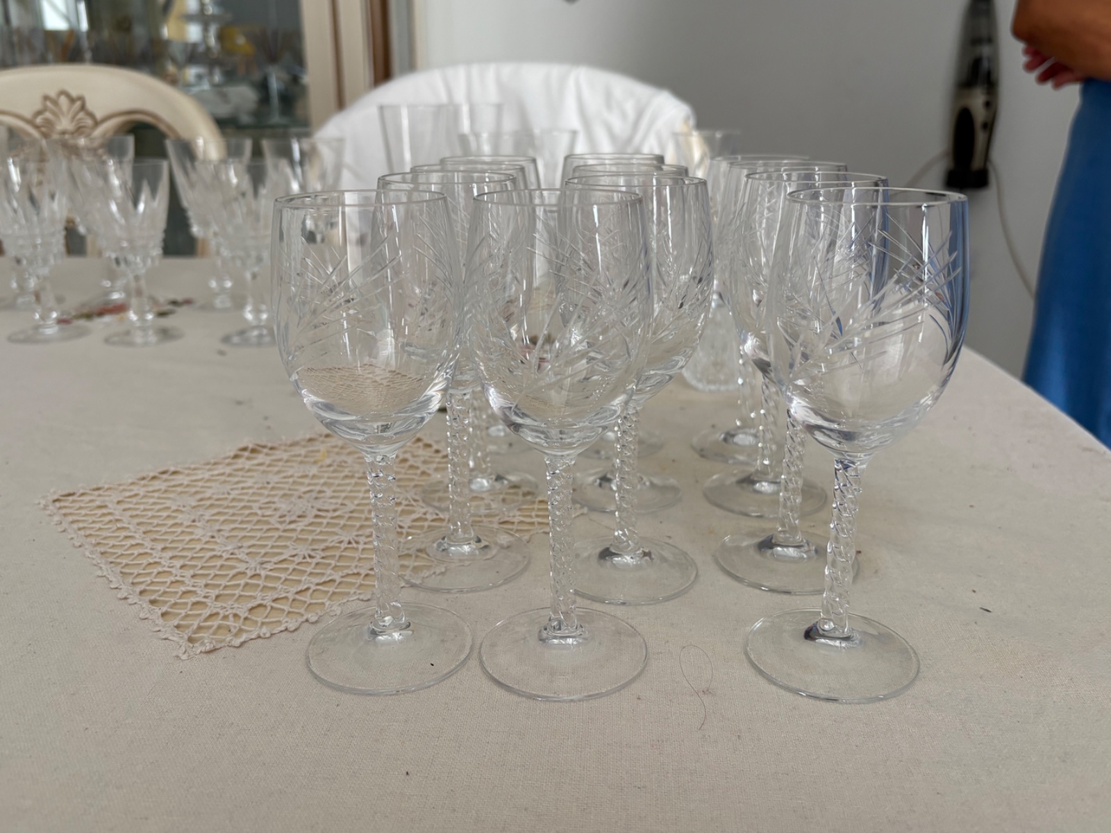 Coupes en crystal