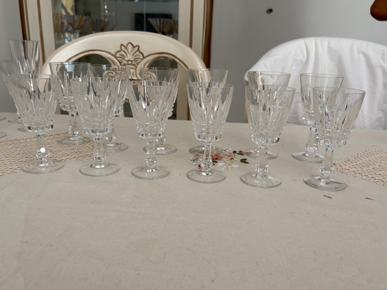 Coupes en crystal