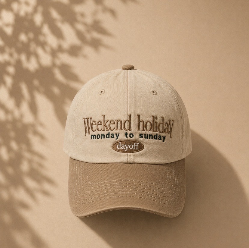 Weekend holiday cap