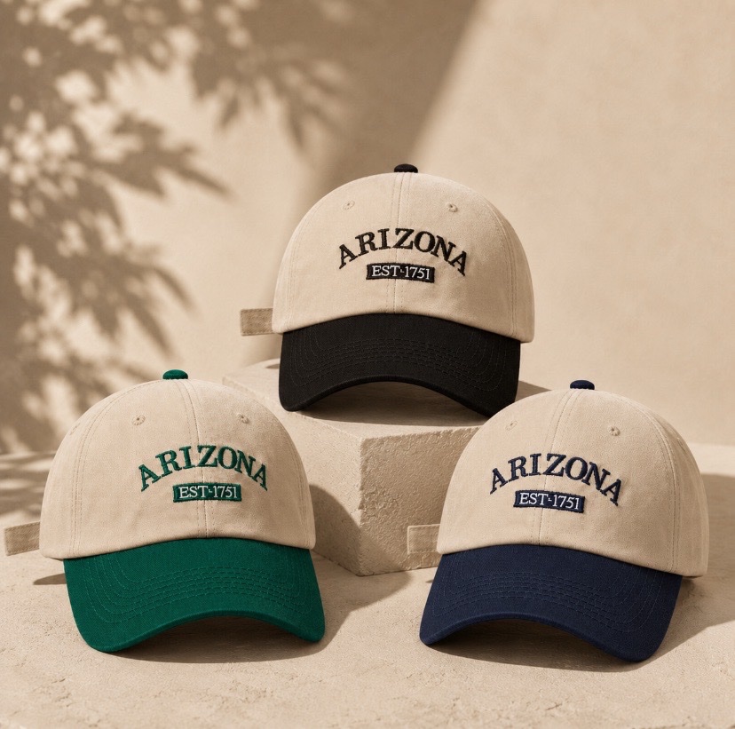 Casquettes 100% cotton