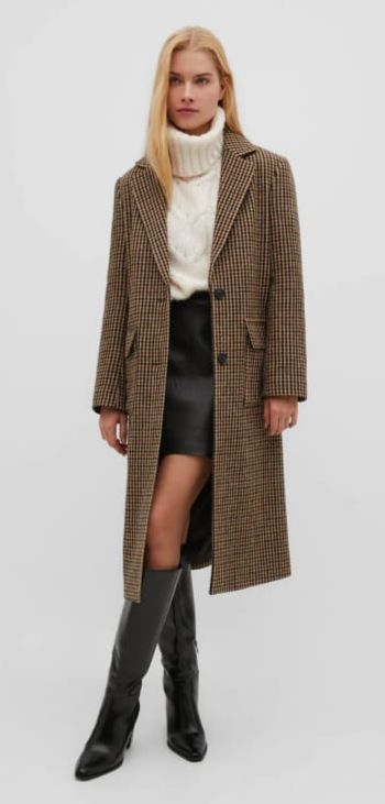 Manteau Trussardi Marron long