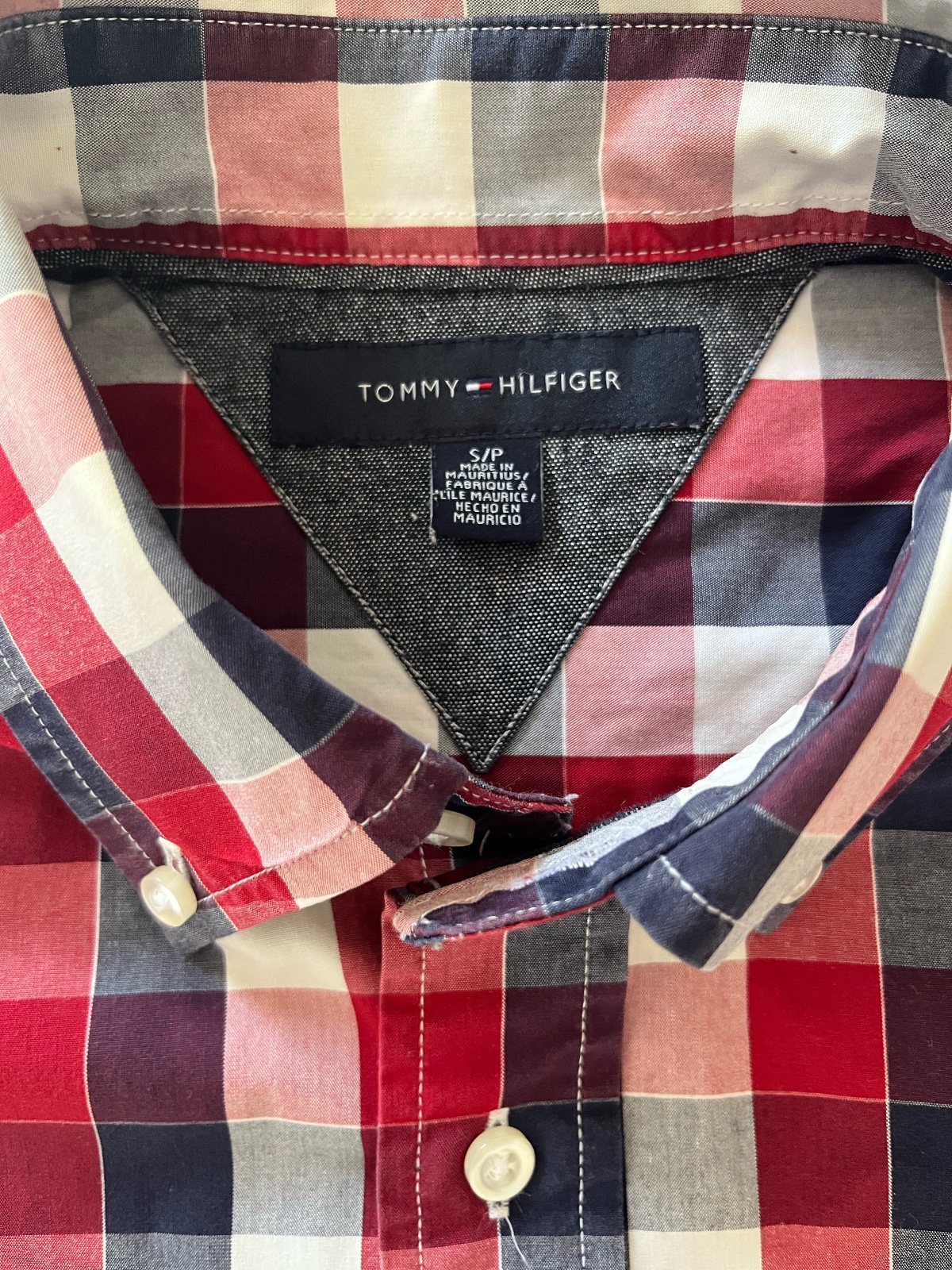Chemise tommy taille s