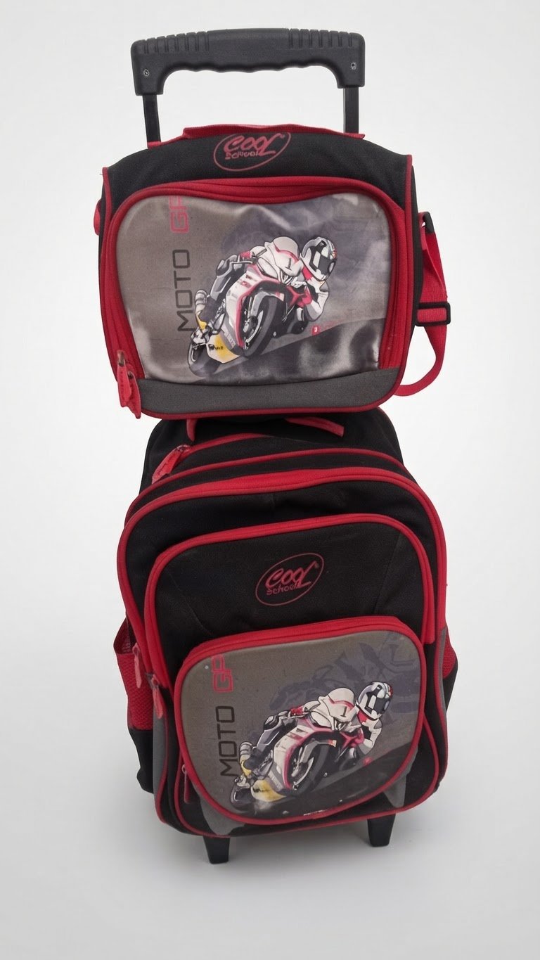 Cartable avec panier