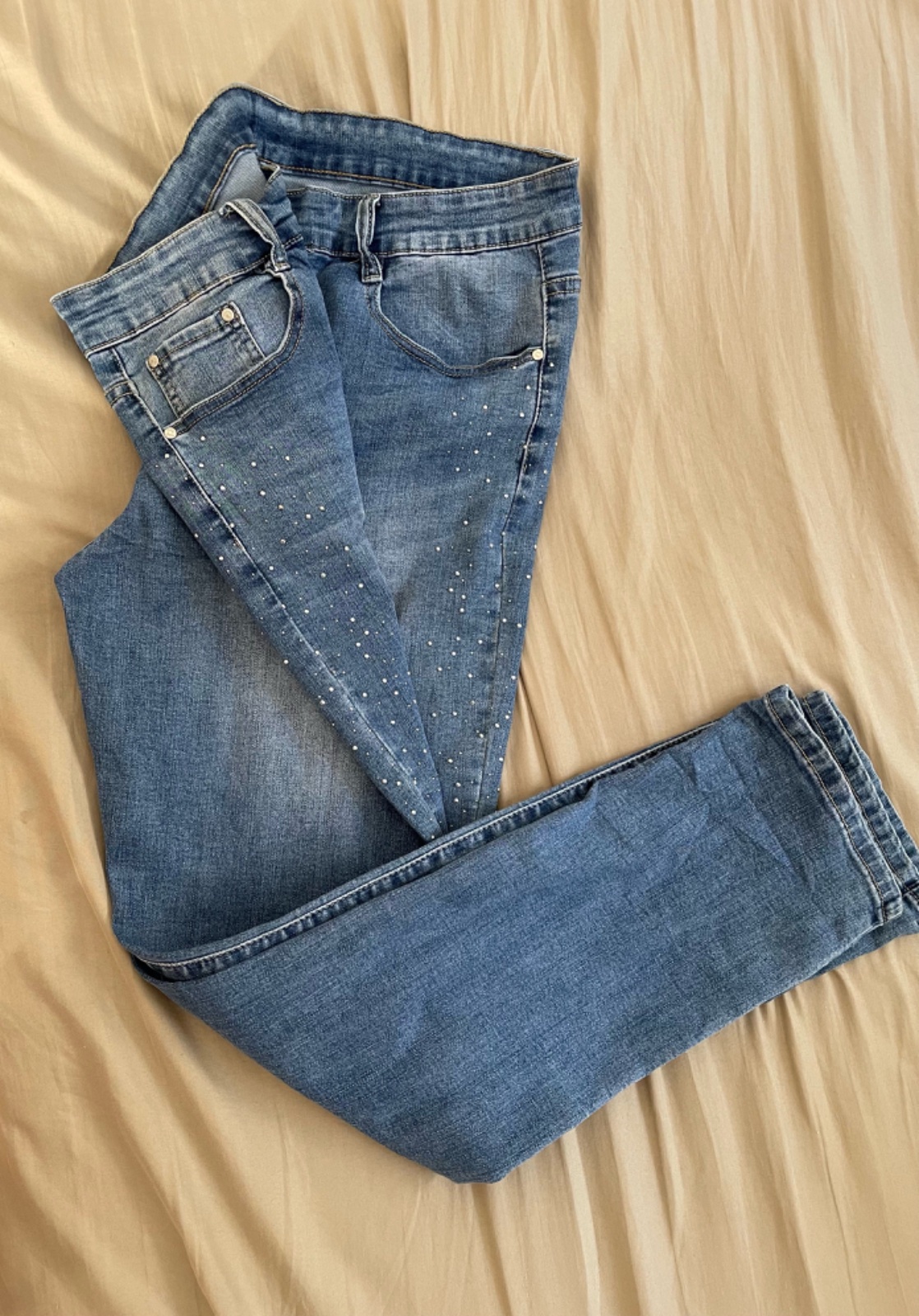 Jean avec strass
