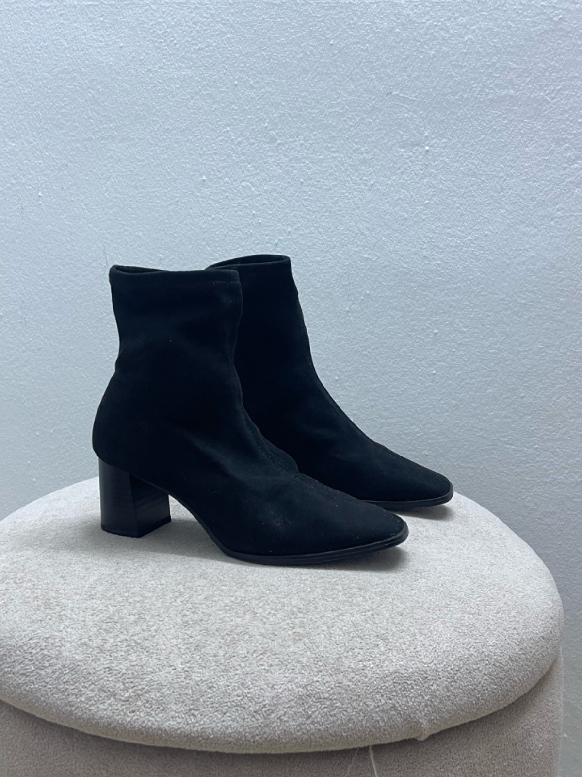 Bottine à talon H&M en daim