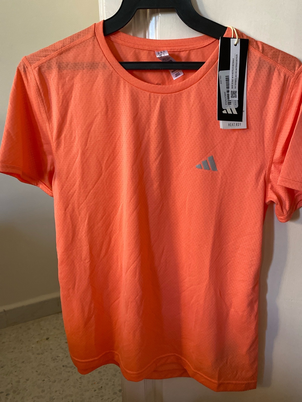 T-shirt Adidas HEAT.RDY Orange - Neuf avec étiquette