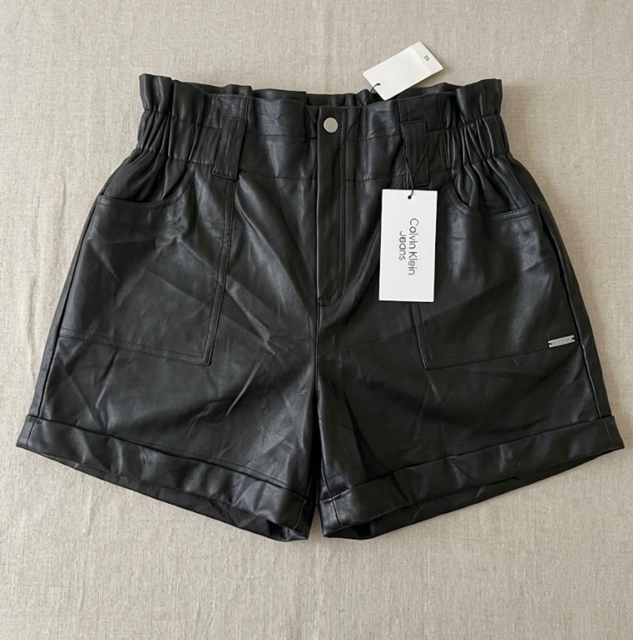 Short noir calvin klein