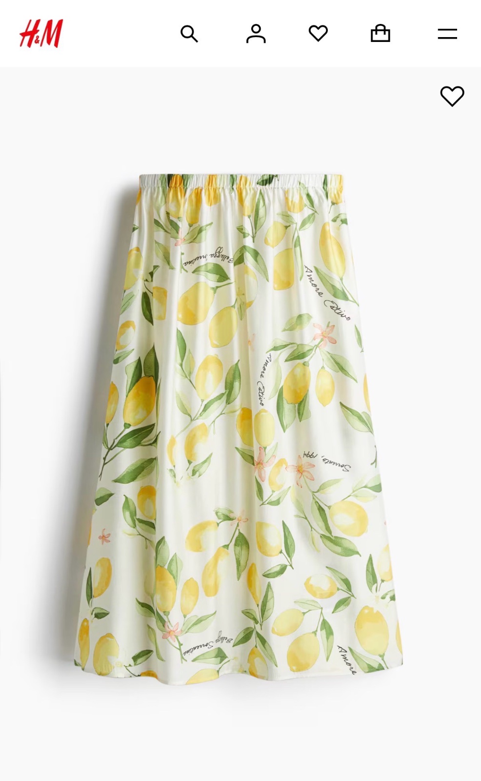 Jupe fluide H&M