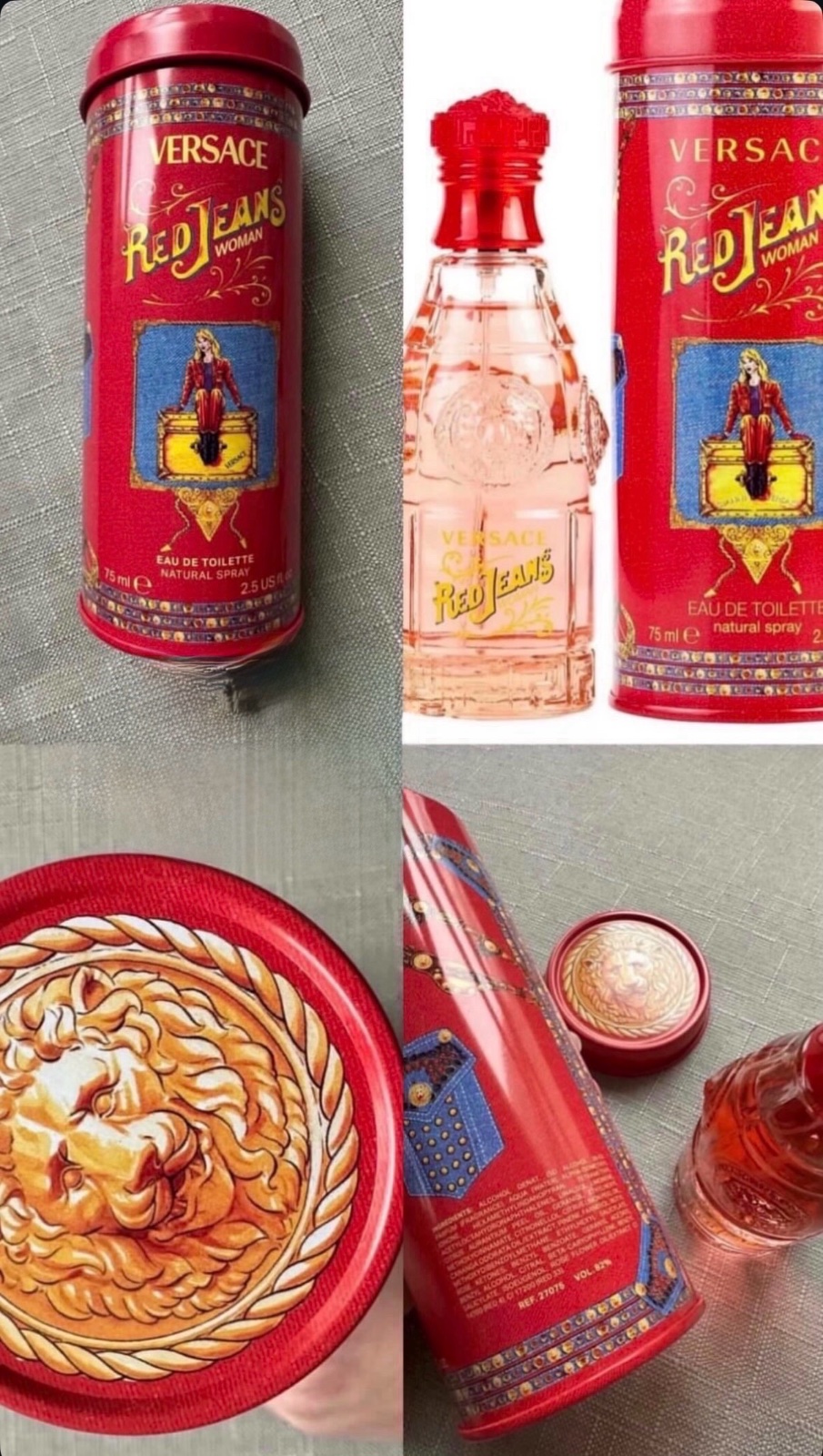 Eau de toilette Versace Red jeans