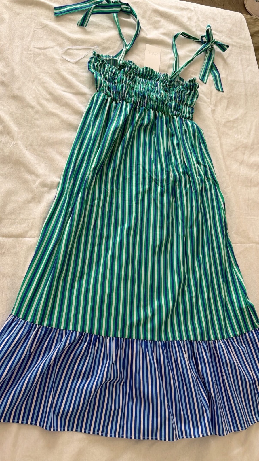 Robe en popeline zara 