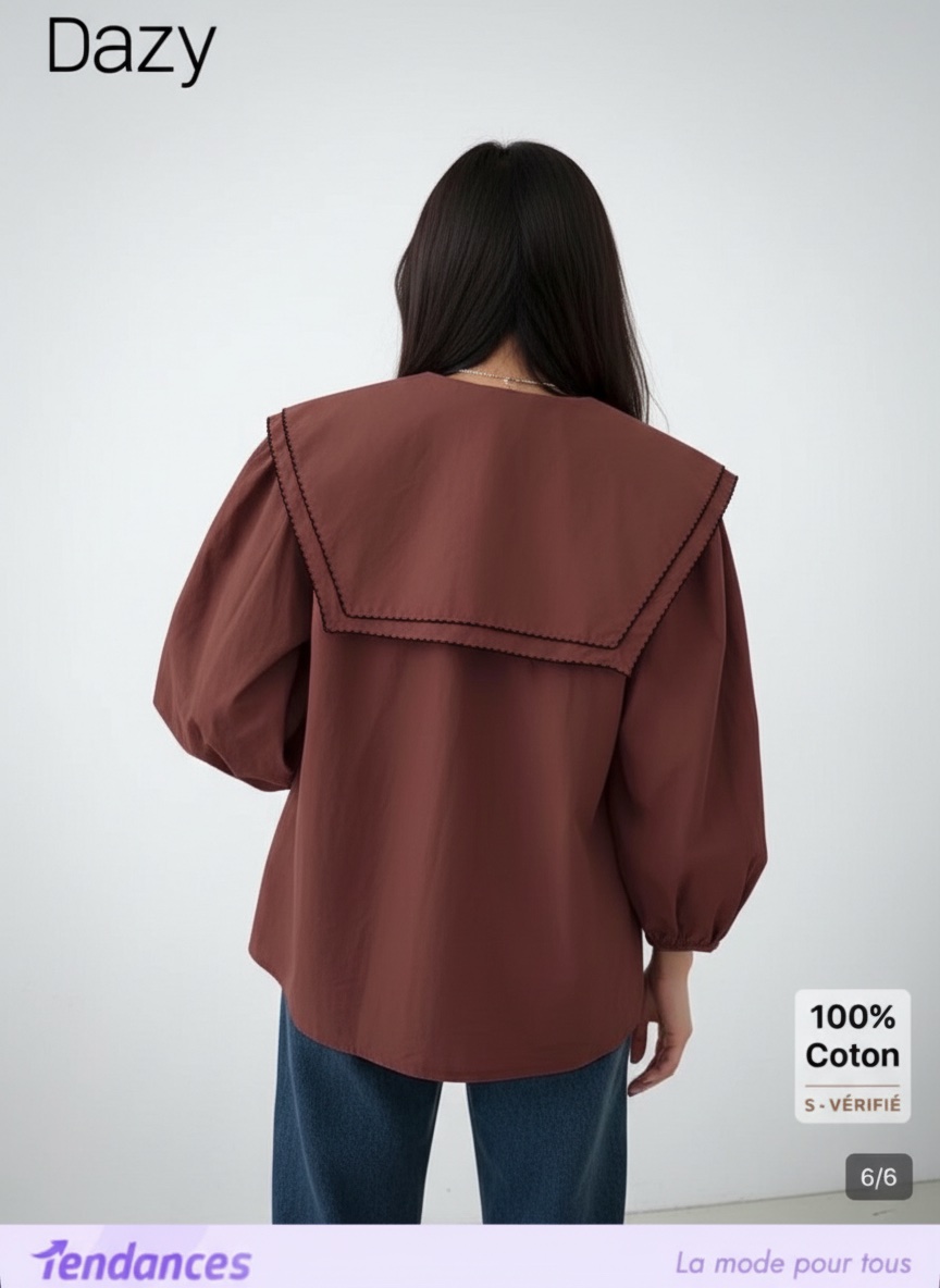 Chemise en coton dazy 