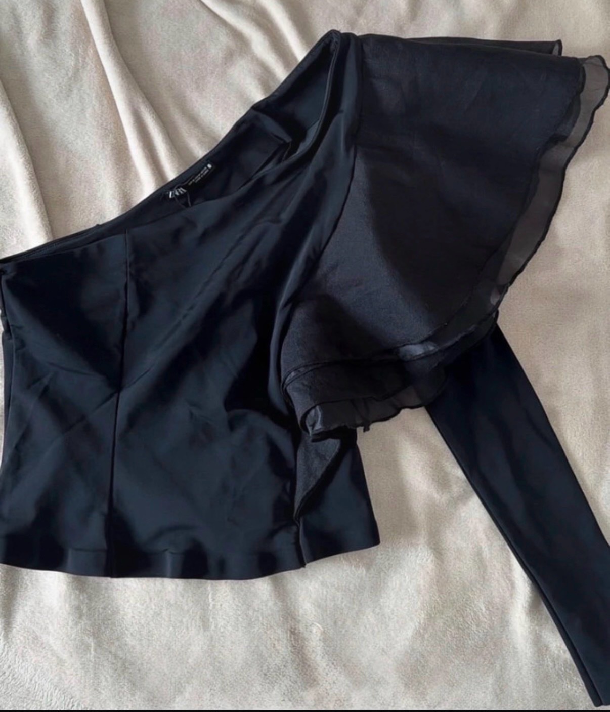 Haut asymetrique zara 