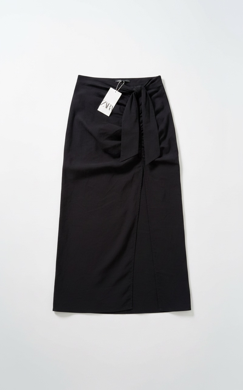 Jupe en popeline zara 