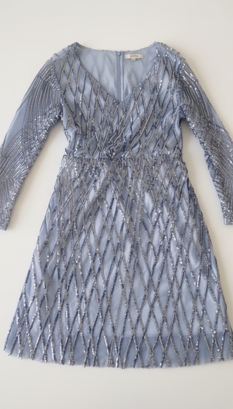 Robe soiree sequins 