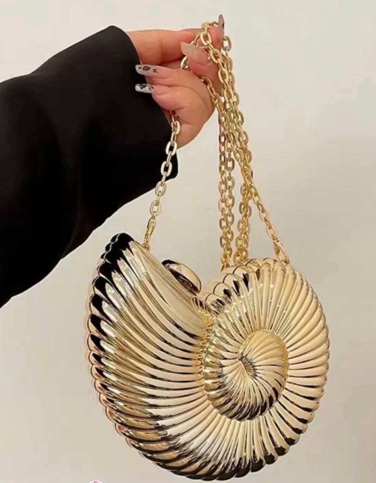 Pochette coquillage 