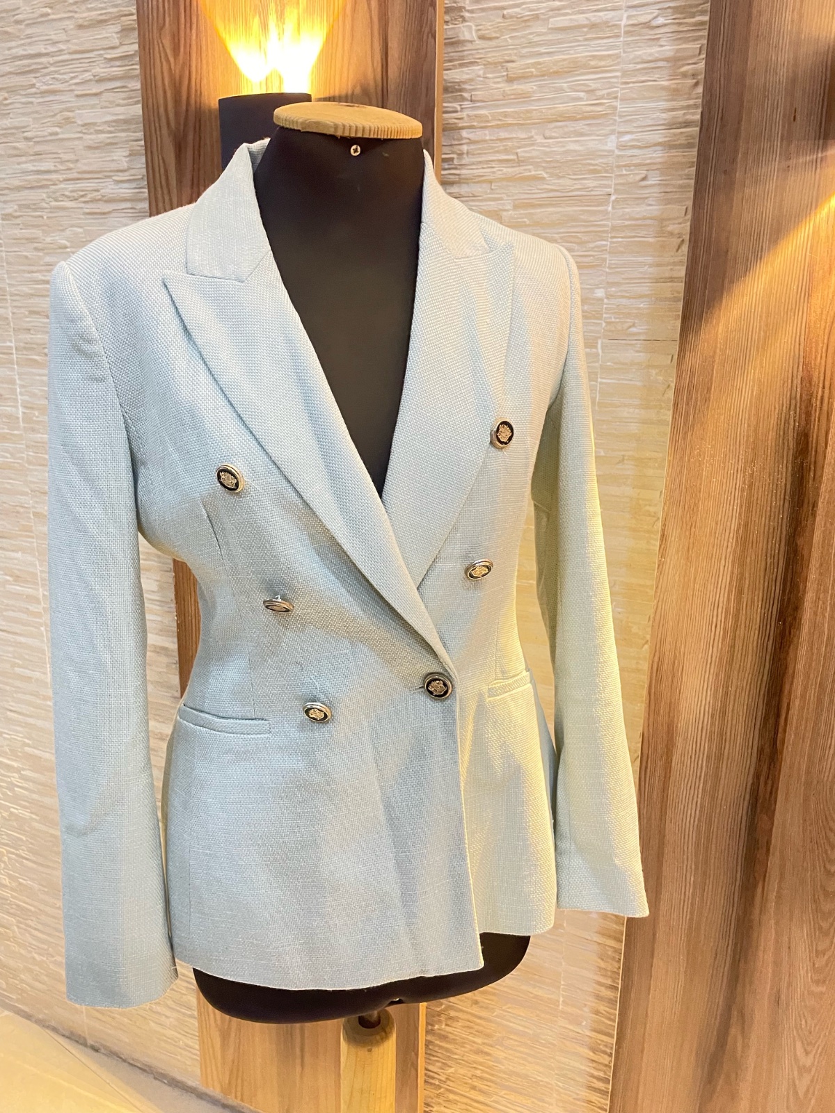Blazer en vert claire 