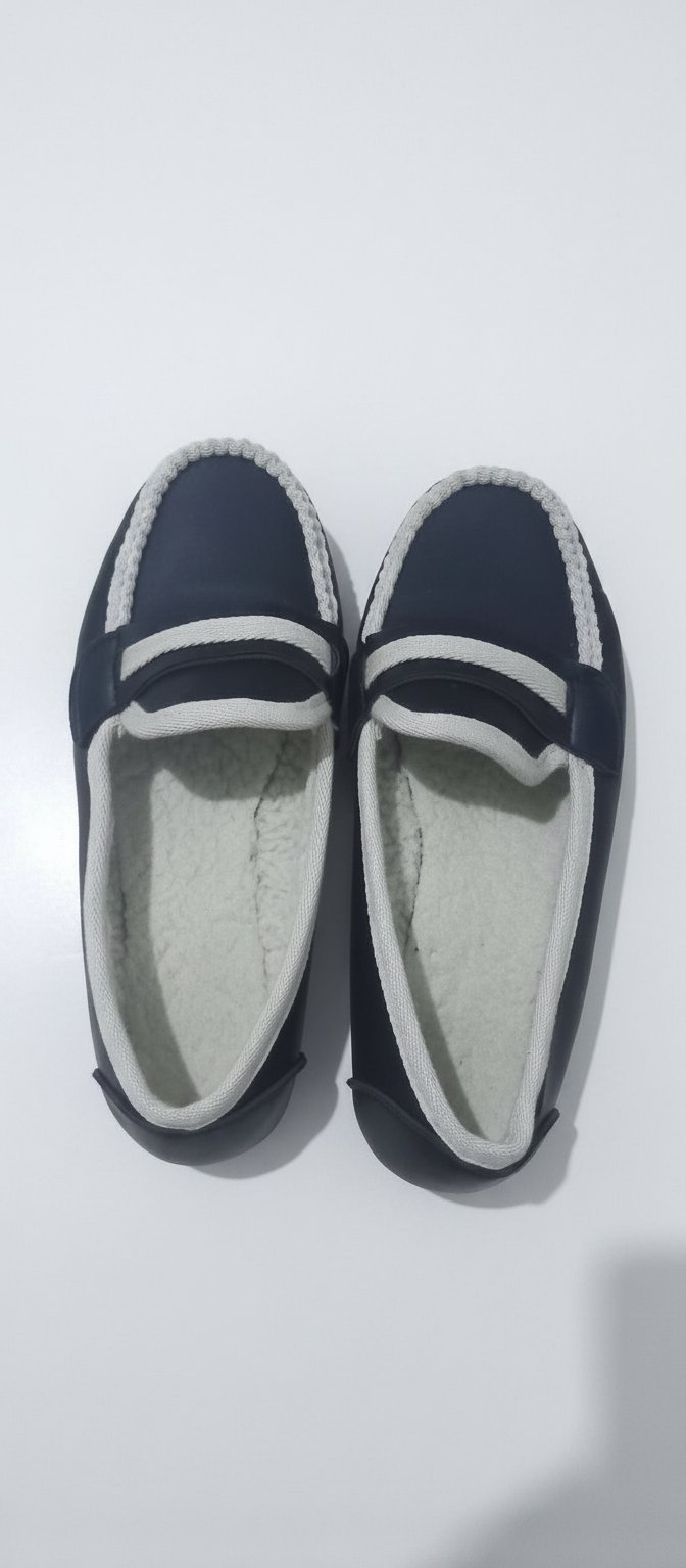 Mocassins d'Hiver Douillets Fourrés – T38 (Très bon état) 