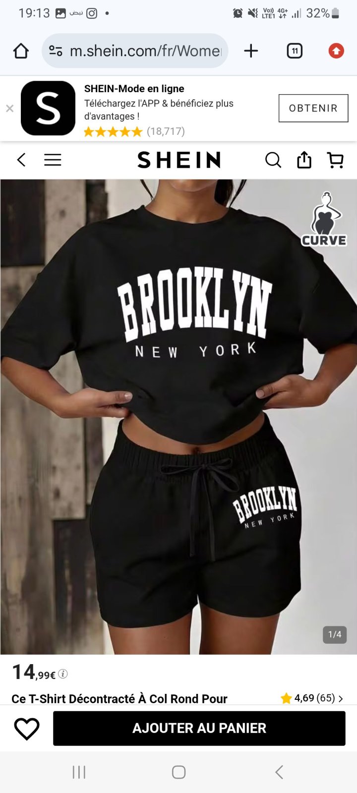 Crop Top Noir "BROOKLYN" – Style Streetwear / Y2K 🖤 T34/36/38