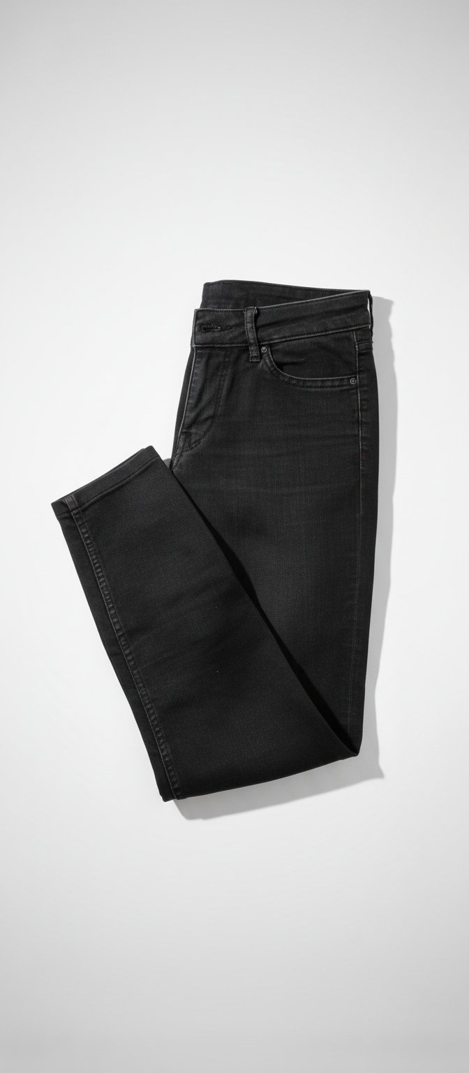 Jean slim noir délavé – H&M Divided