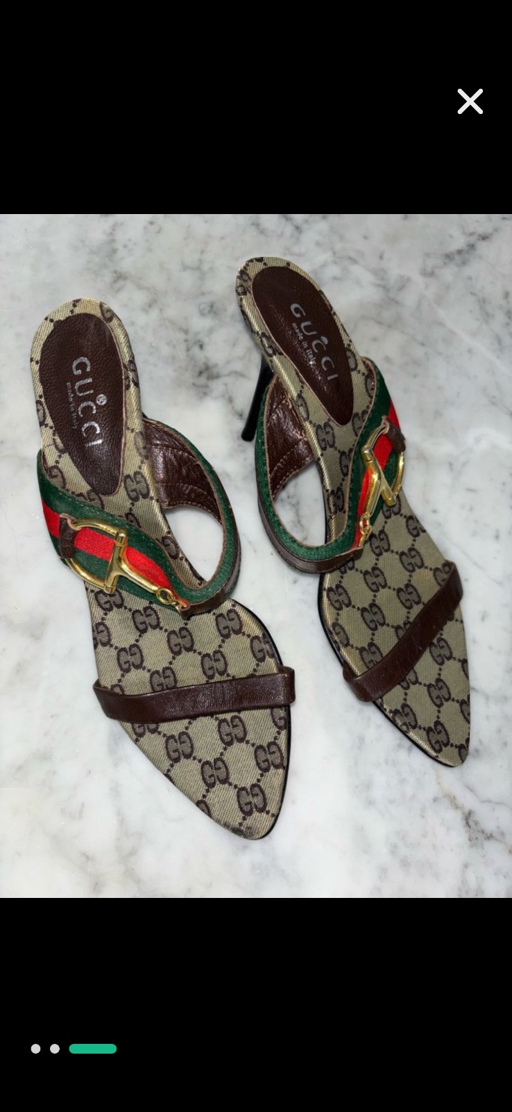 Mules gucci pointure 38 