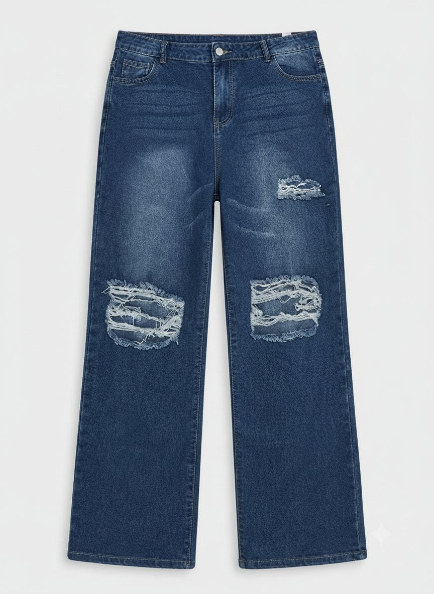 Pantalon shein taille 46 super taille haute 