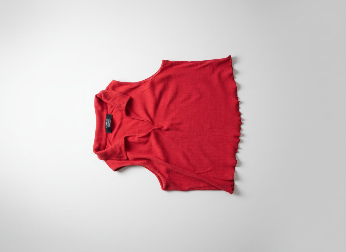 Top primark rouge 