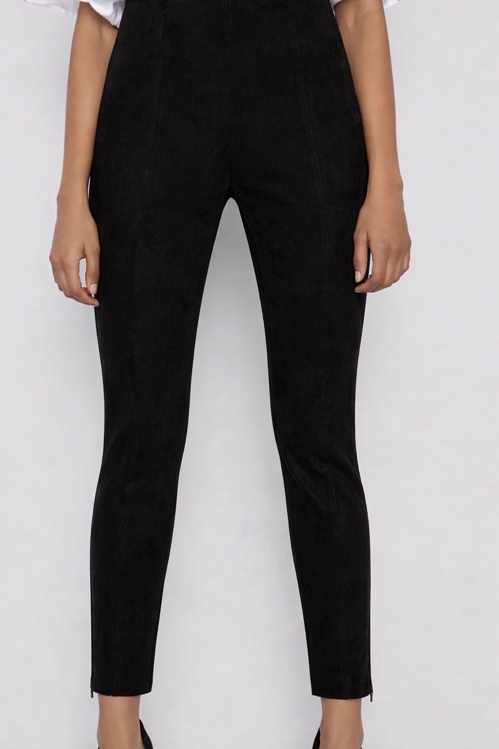Legging zara en velours 