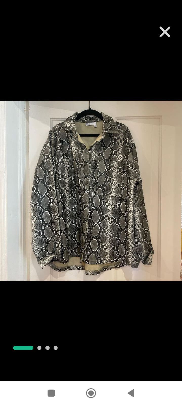 Chemise cuir 
