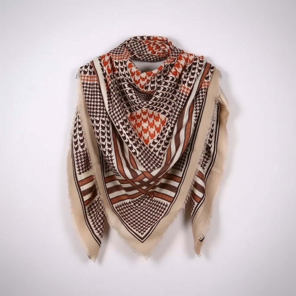 Scarf carré tissu silk 