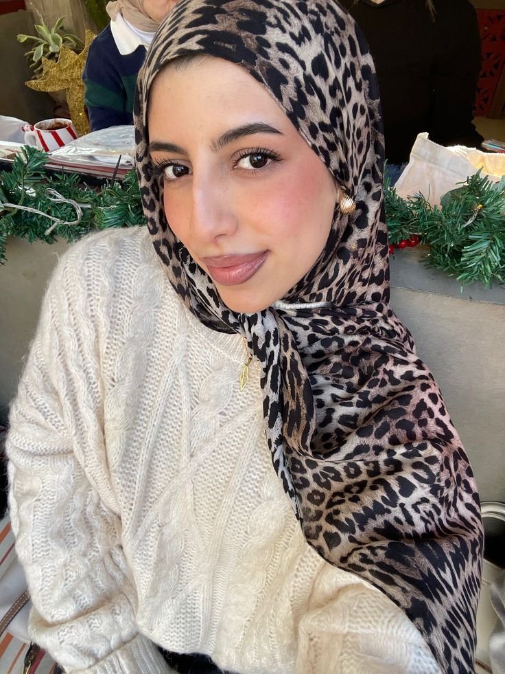 Léopard hijab 