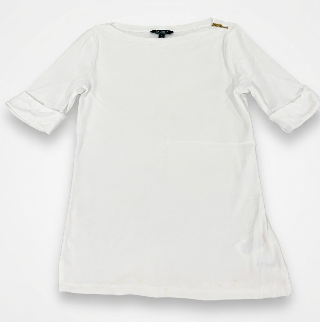 Pull ralph lauren blanc