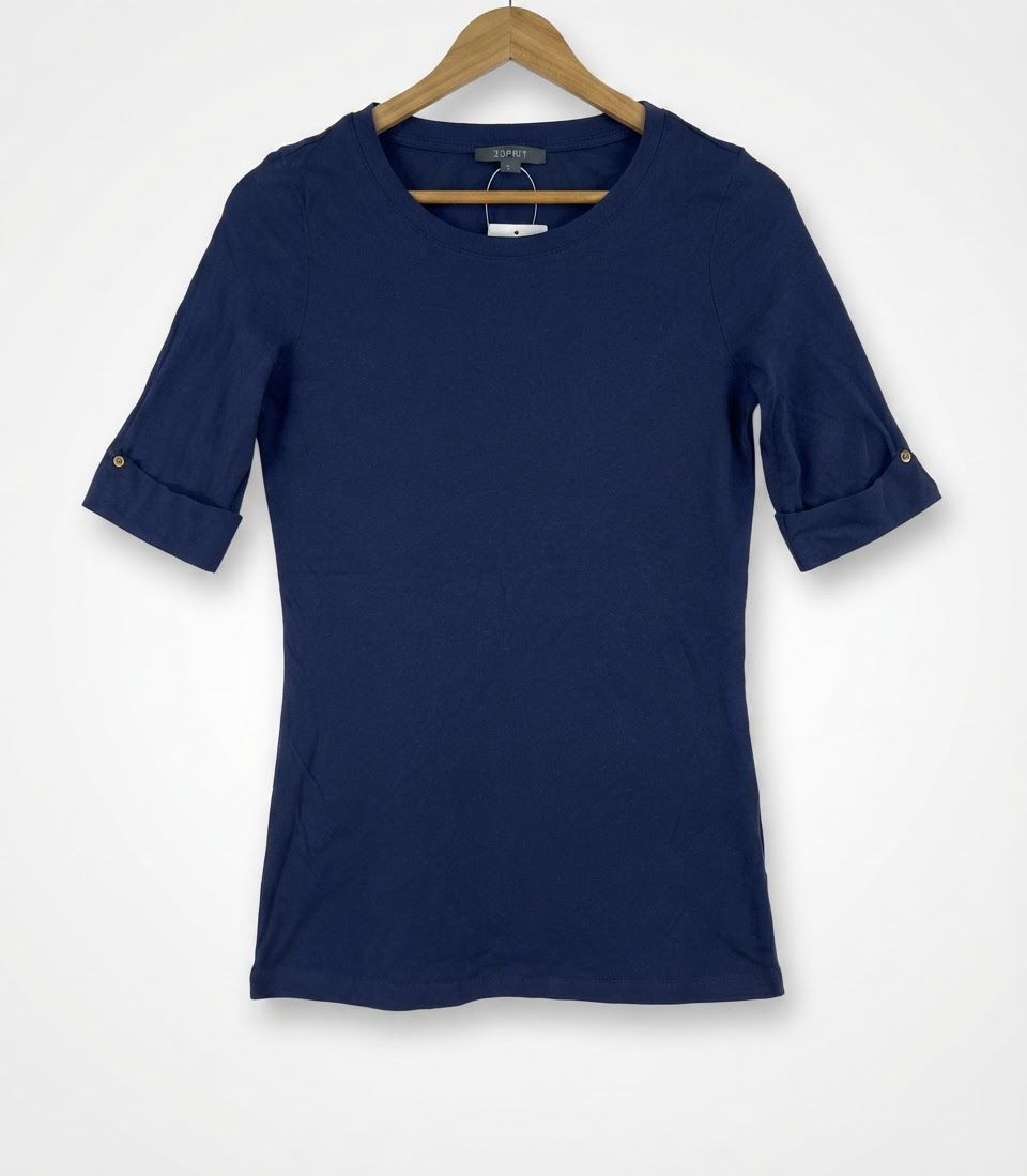 Pull esprit bleu marine
