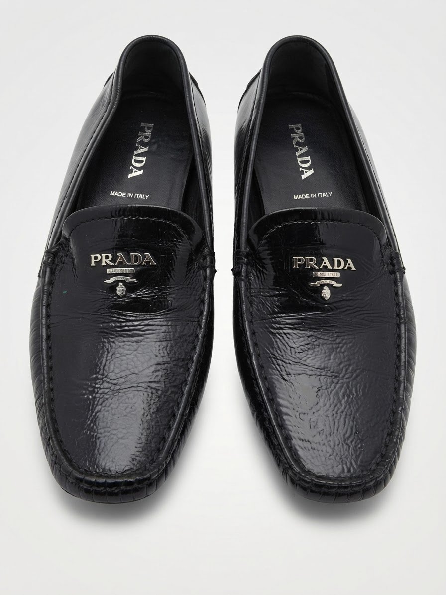 Mocassins prada noir