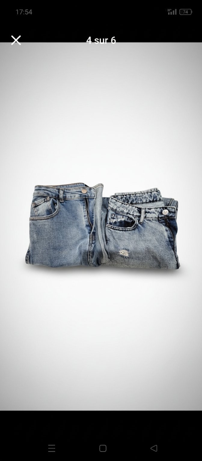 A vendre deux pantalons djeans