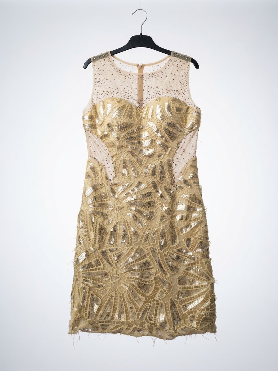Robe soirée Doré 