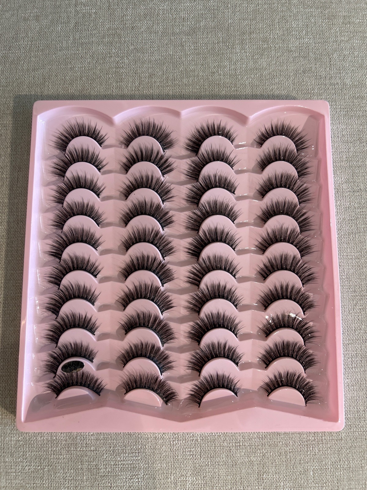 Pack de 20 faux cils réutilisables