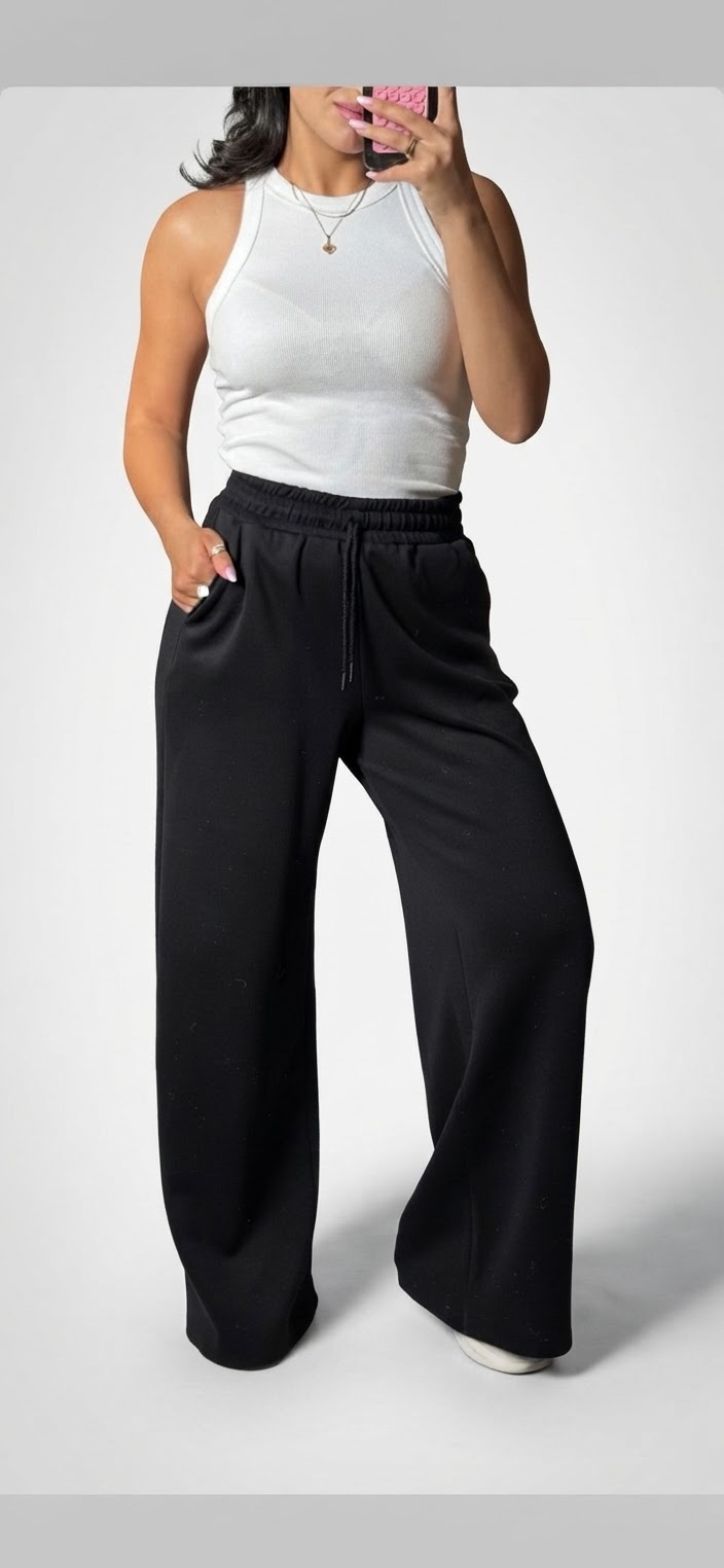 Pantalan large pour femme