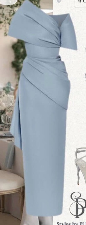 Robe effet satinée