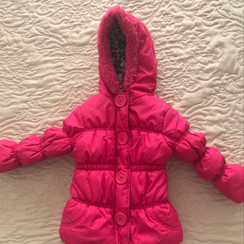 Manteau fillette 3ans rose